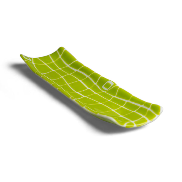 Spring Green and White Mod Squad Tray