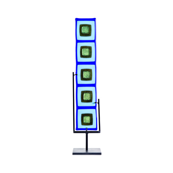 Totem Blues and Cyan Copper