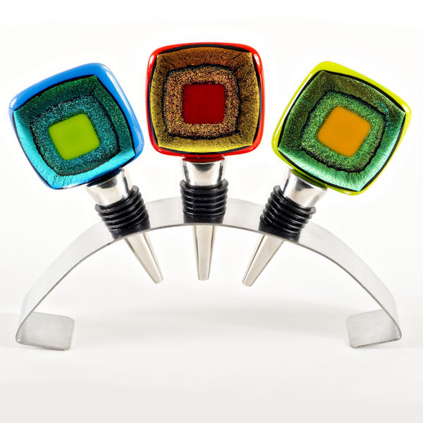 Set of Three Cosmo-Style Winestoppers